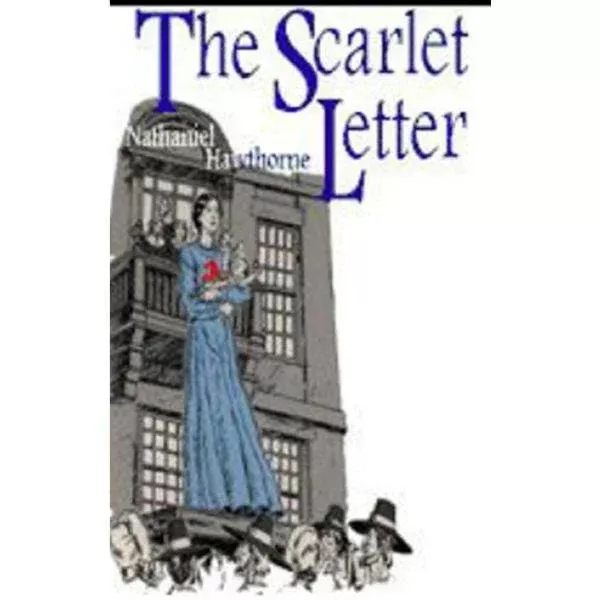 "The Scarlet Letter" Dollhouse Miniature Book with Printed Pages